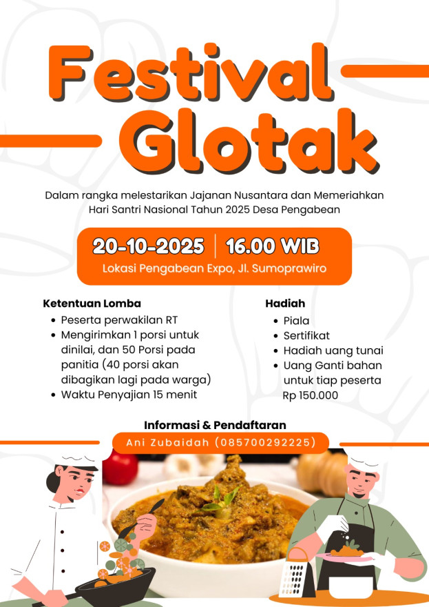 FESTIVAL GLOTAK DESA PENGABEAN TAHUN 2025