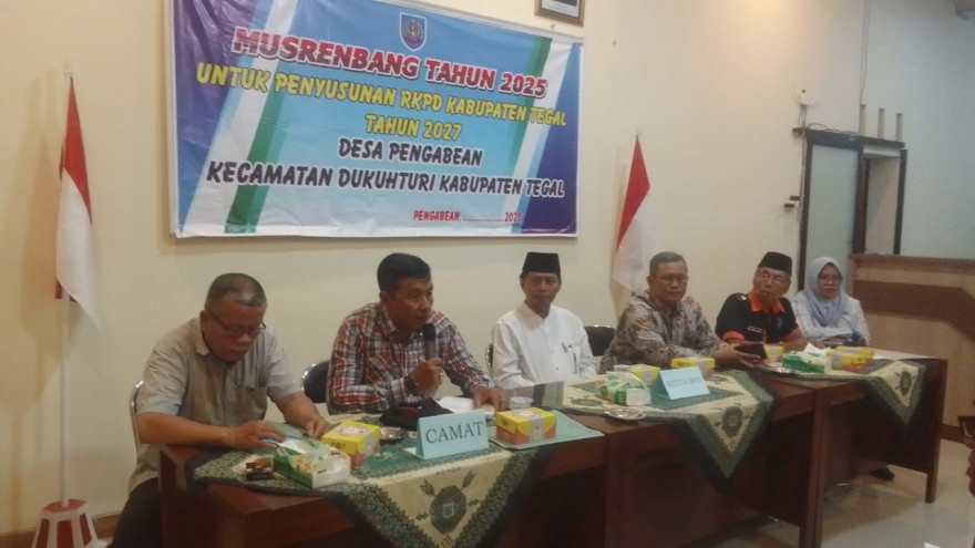 MUSRENBANG TAHUN 2025 UNTUK PENYUSUNAN RKPD KAB. TEGAL TAHUN 2027 DESA PENGABEAN